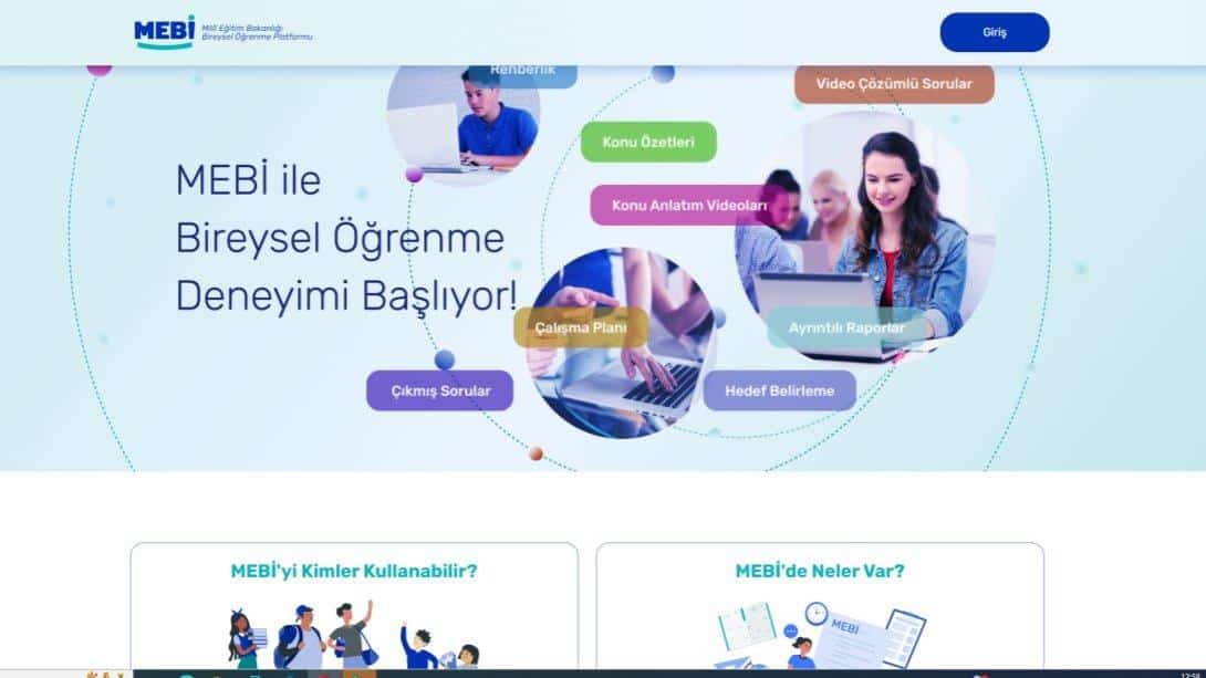 MEBİ Bireysel Öğrenme Platformu Yayında